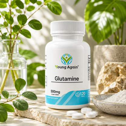 L-Glutamine - Intestines And Colon Health Support by Young Again