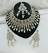 Joban Fashion Cream Color Stone Work Necklace Set