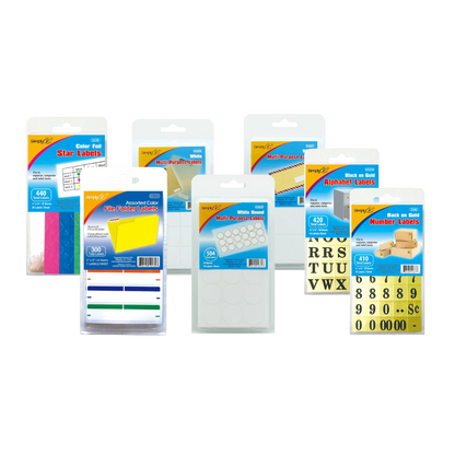 Pack de Etiquetas Simply A+ – Elige Diseño y Cantidad (128–440 ct) by Farmacias Savia