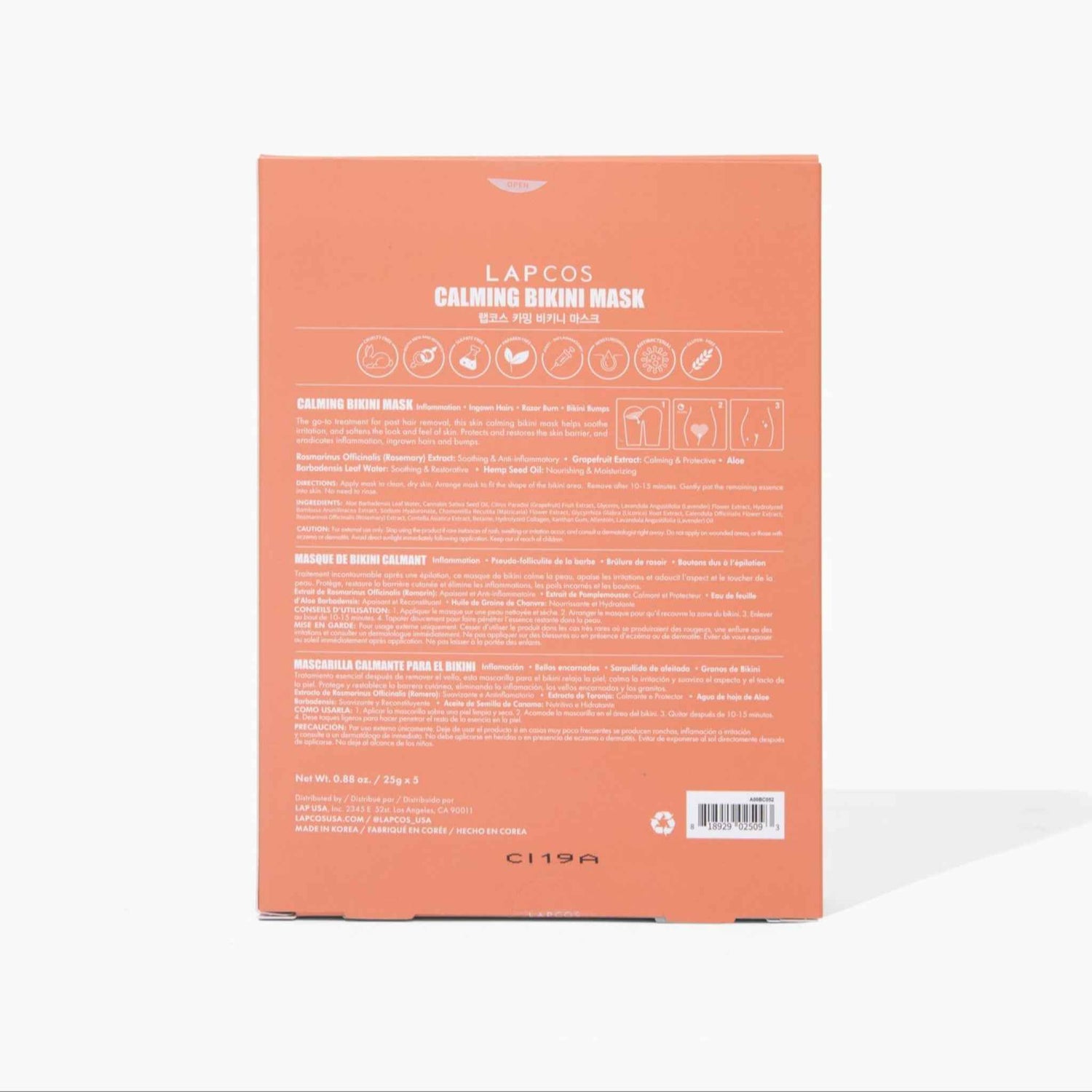 Calming Bikini Mask Skin Care