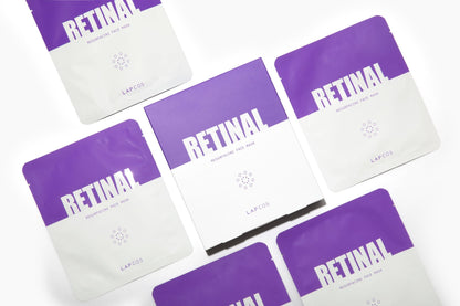 Retinal Resurfacing Sheet Mask 5-Pack Box by LAPCOS