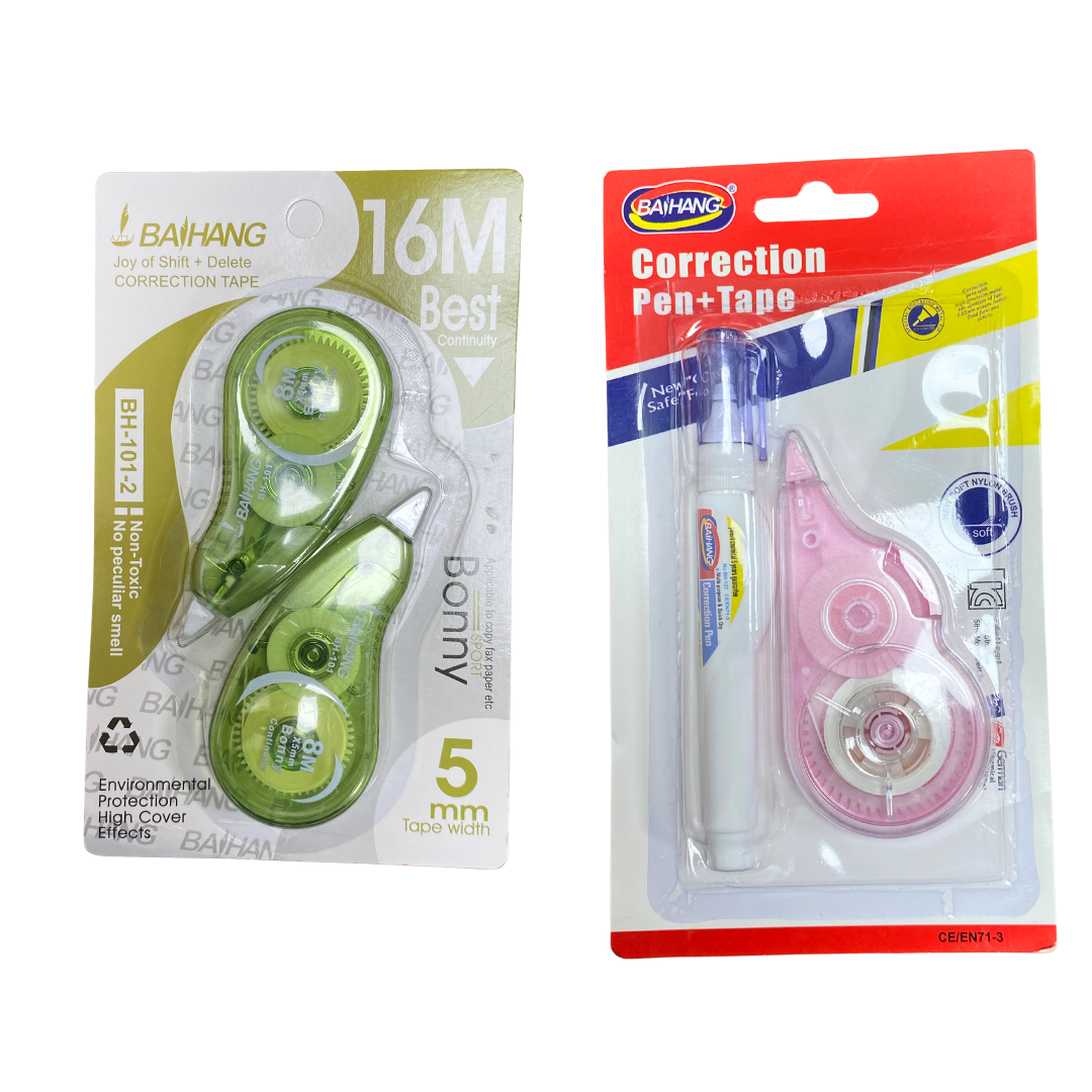 Lápiz corrector 2 pk o cinta correctora 2 pk by Farmacias Savia