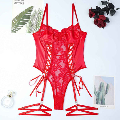 Sultry Siren Strappy Bodysuit
