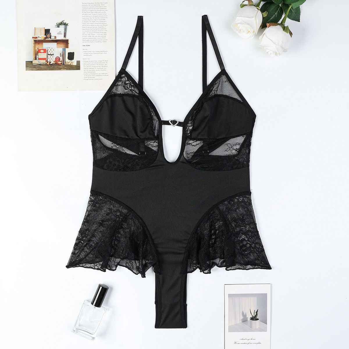 Heartstrings Peplum Teddy