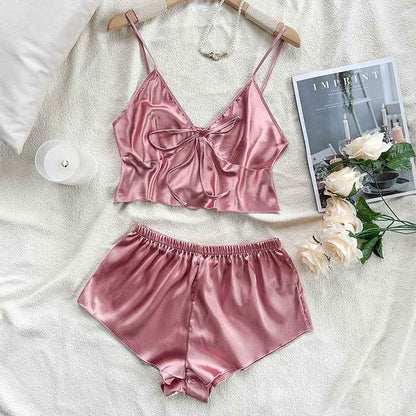 Bella Satin 2 Piece Pajama Set