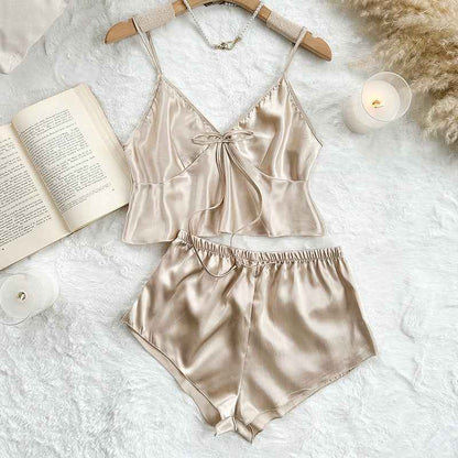 Bella Satin 2 Piece Pajama Set