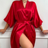 Bella Satin Robe - accessories