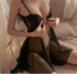 Giselle Sheer Chemise and Panty Set - lingerie & underwear