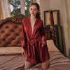 Satin Lace Moonlight Robe