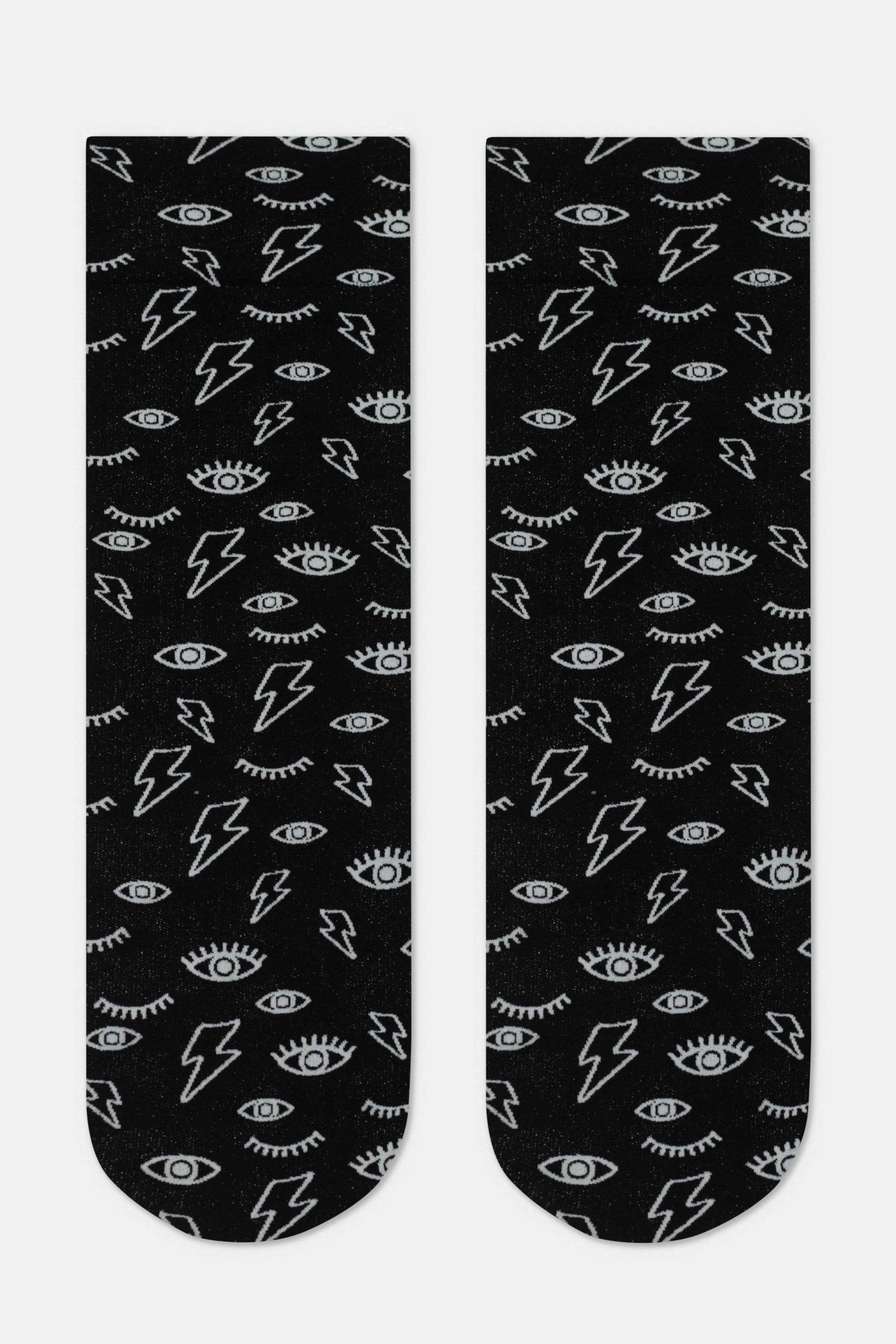 Socks Conte Fantasy - Eyes&amp;Moon