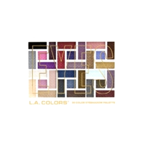 L.A. COLORS 30 Color Eyeshadow Palette - Back To Basics 