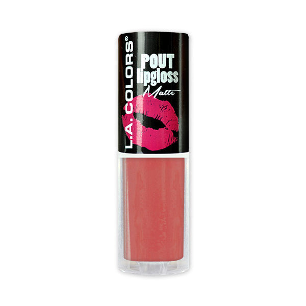 L.A. COLORS Pout Lip Gloss Matte - Angel Kisses 