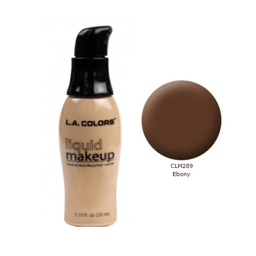 LA COLORS Liquid Makeup - Ebony 