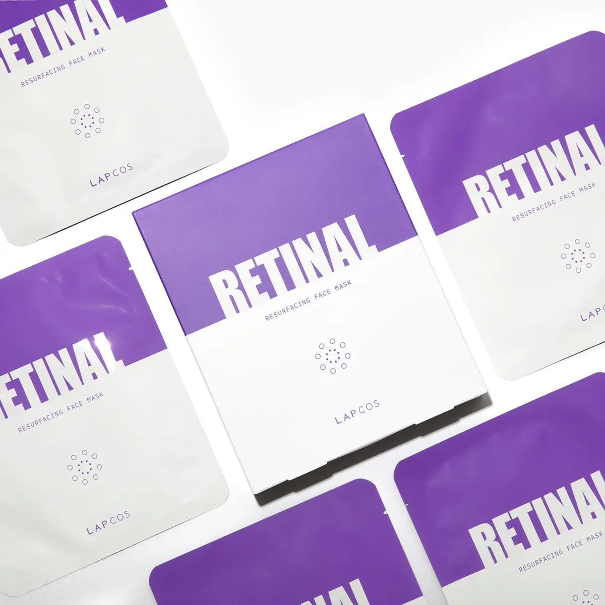 Retinal Resurfacing Sheet Mask 5-Pack Box - DestGlow