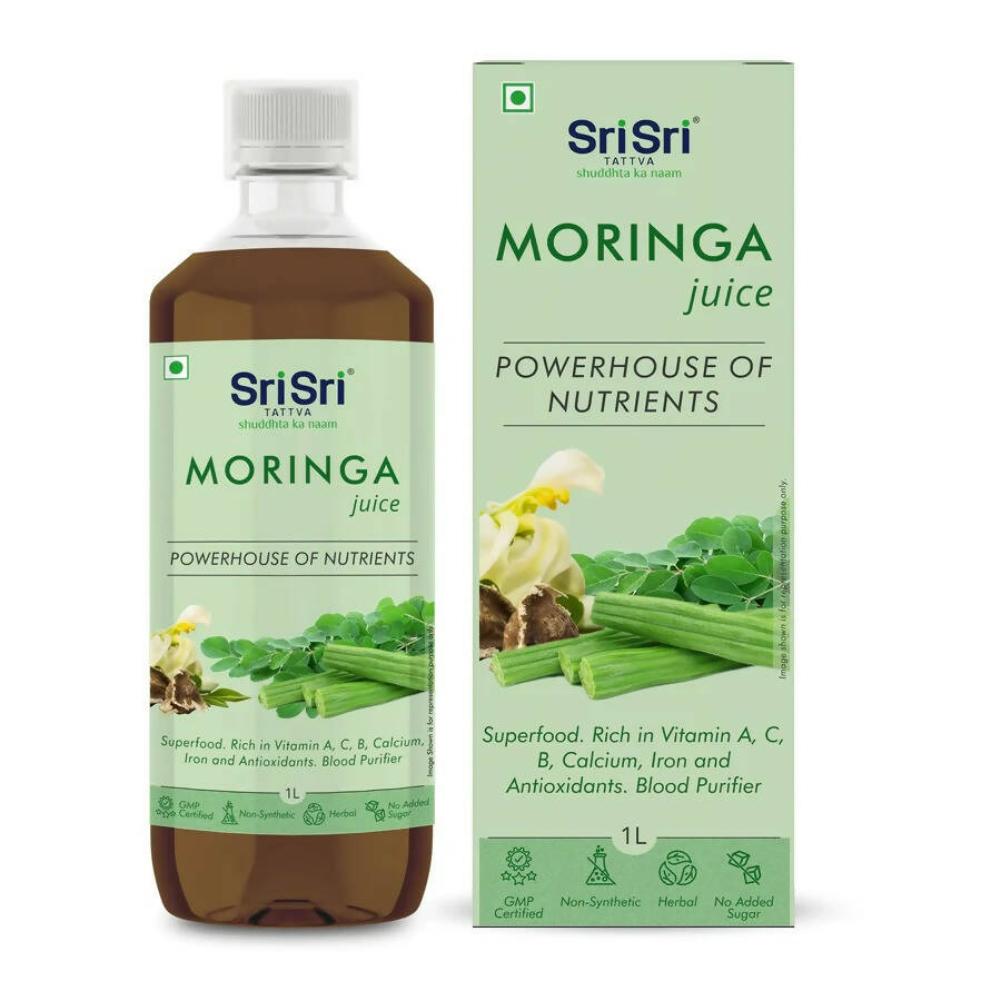 Sri Sri Tattva Moringa Juice - Powerhouse of Nutrients