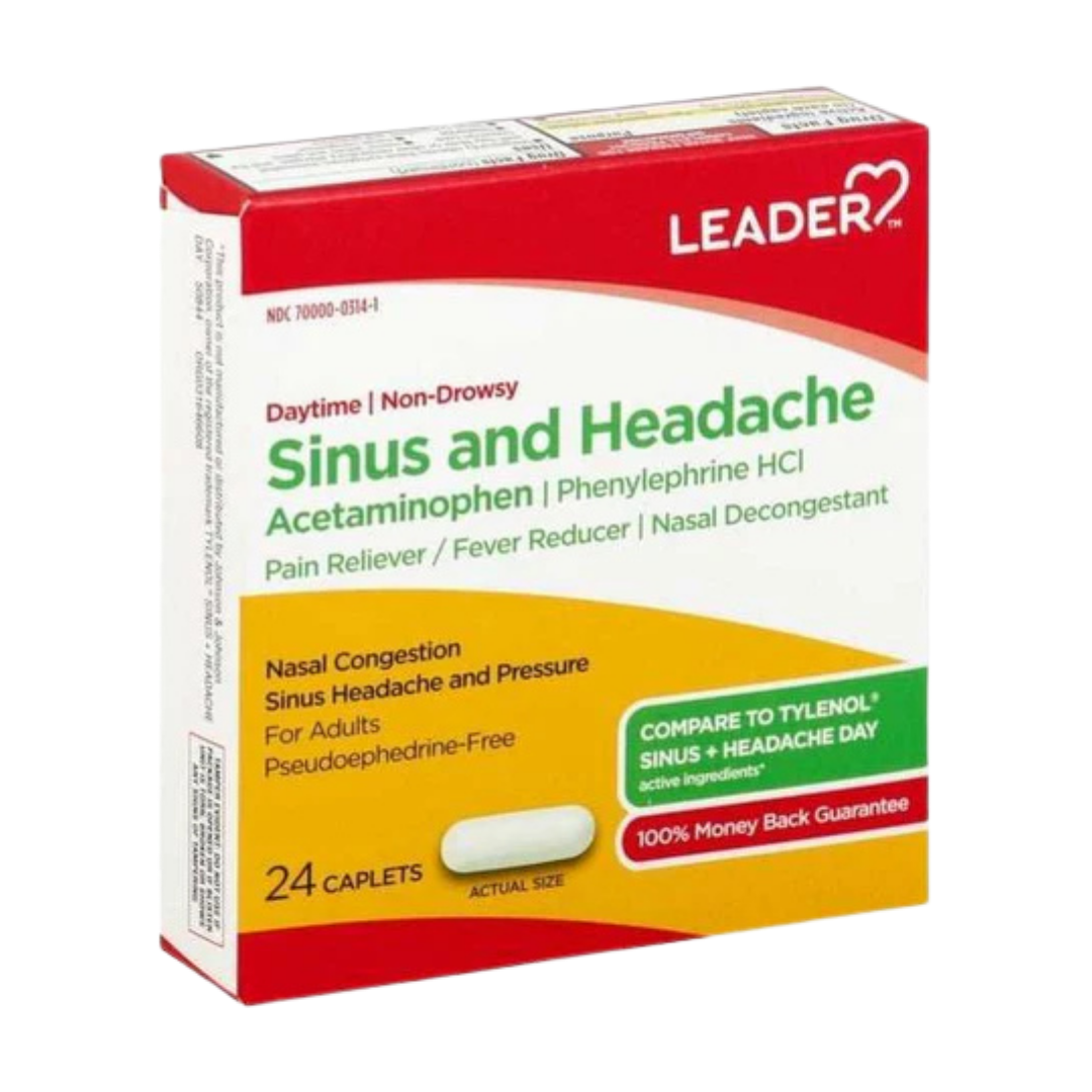 LDR Allergy Sinus + Headache Multi‑Symptom Relief Capsules (24 ct) by Farmacias Savia