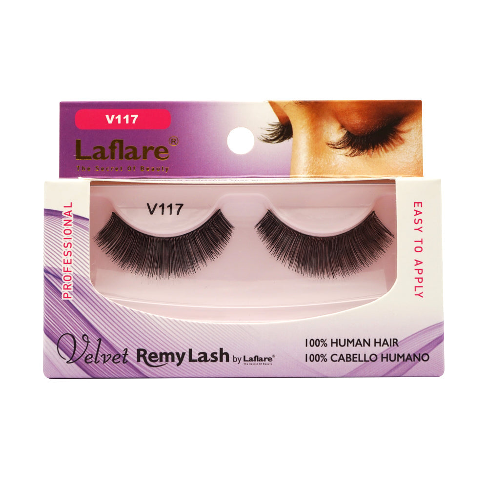 LAFLARE Velvet Remy Lash - V Series - V117 