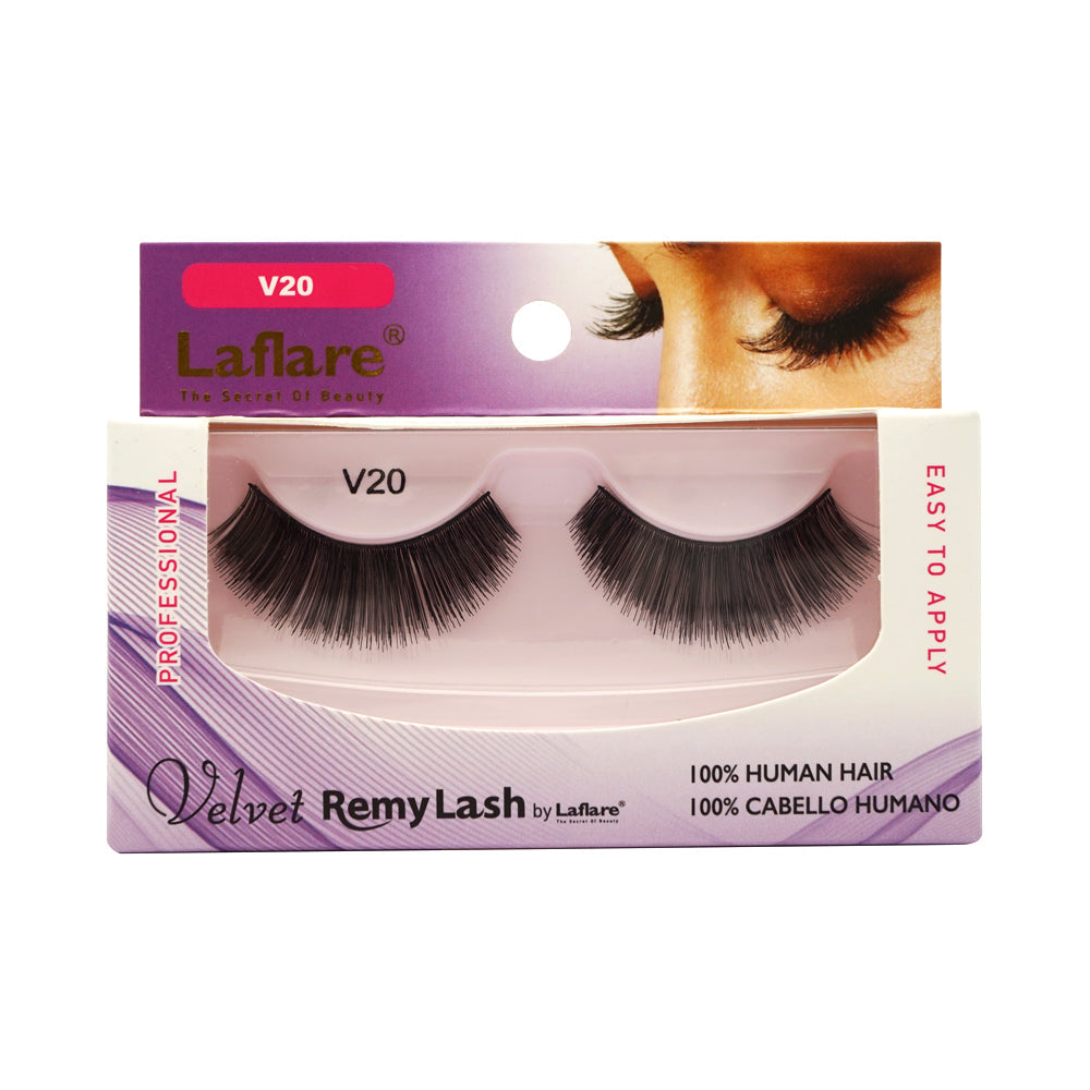 LAFLARE Velvet Remy Lash - V Series - V20 