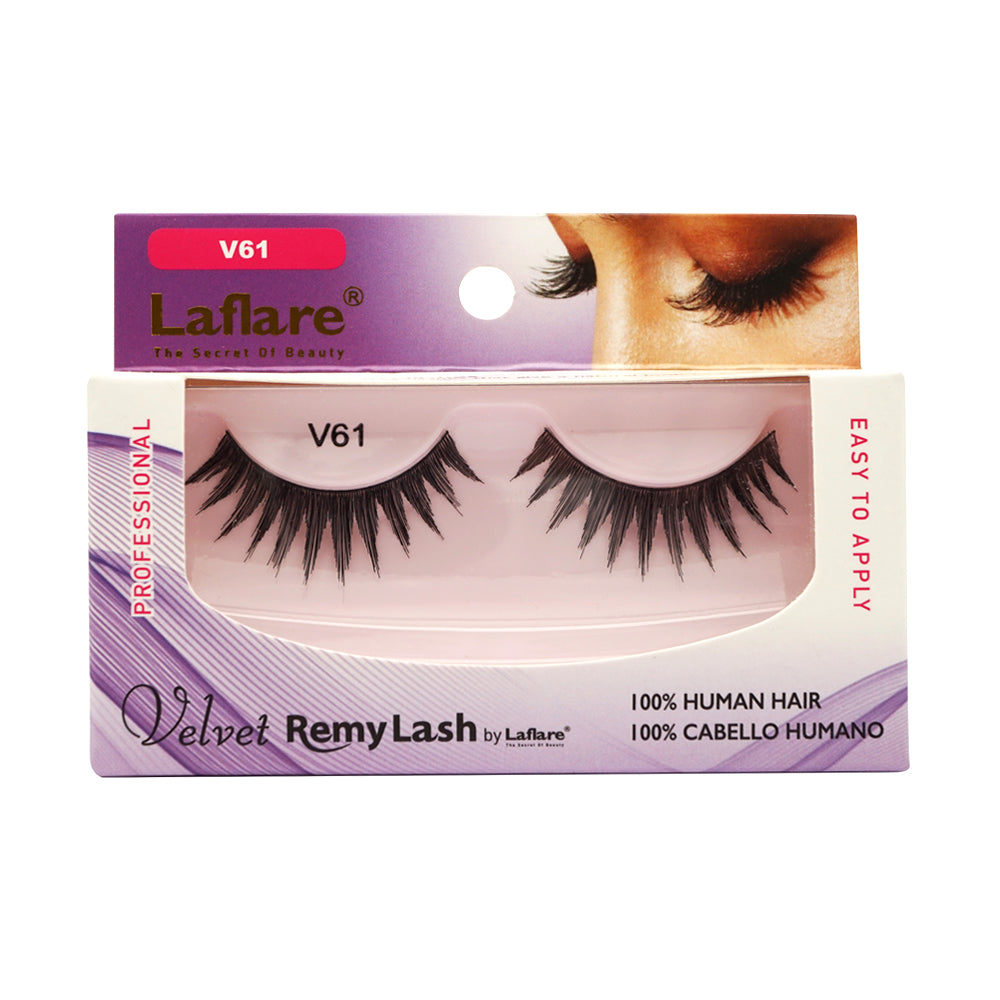 LAFLARE Velvet Remy Lash - V Series - V61 
