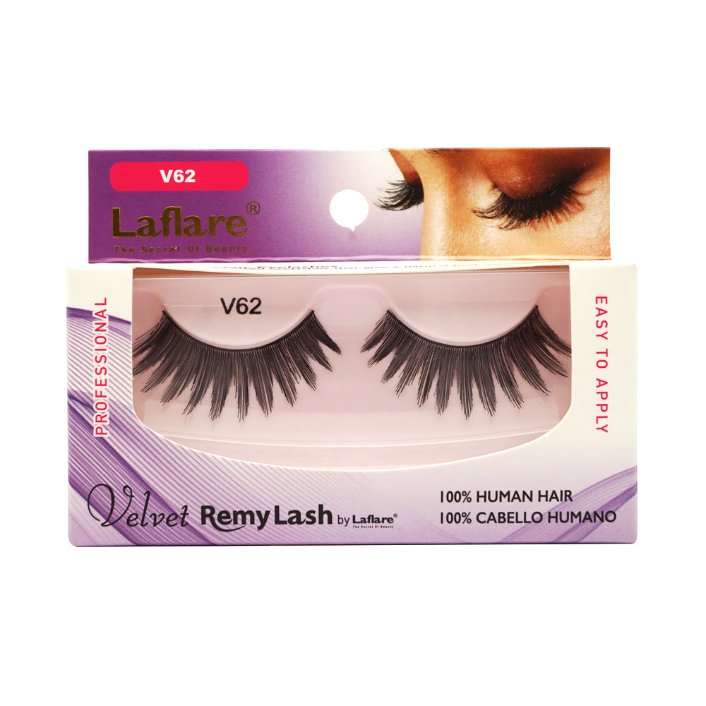 LAFLARE Velvet Remy Lash - V Series - V62 