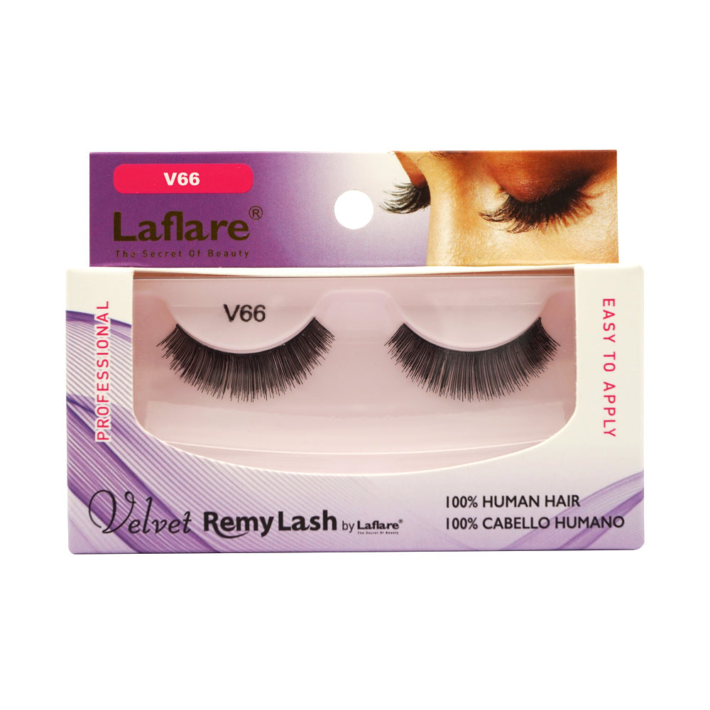 LAFLARE Velvet Remy Lash - V Series - V66 