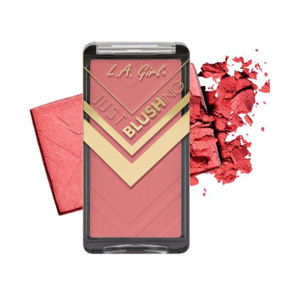 LA GIRL Just Blushing Powder Blush - Just Rosy 