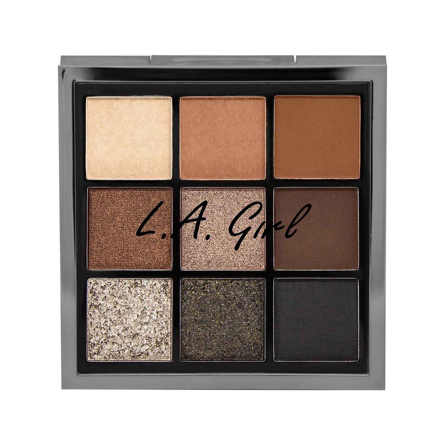 L.A. GIRL Keep it Playful 9 Color Eye Palette - Downplay