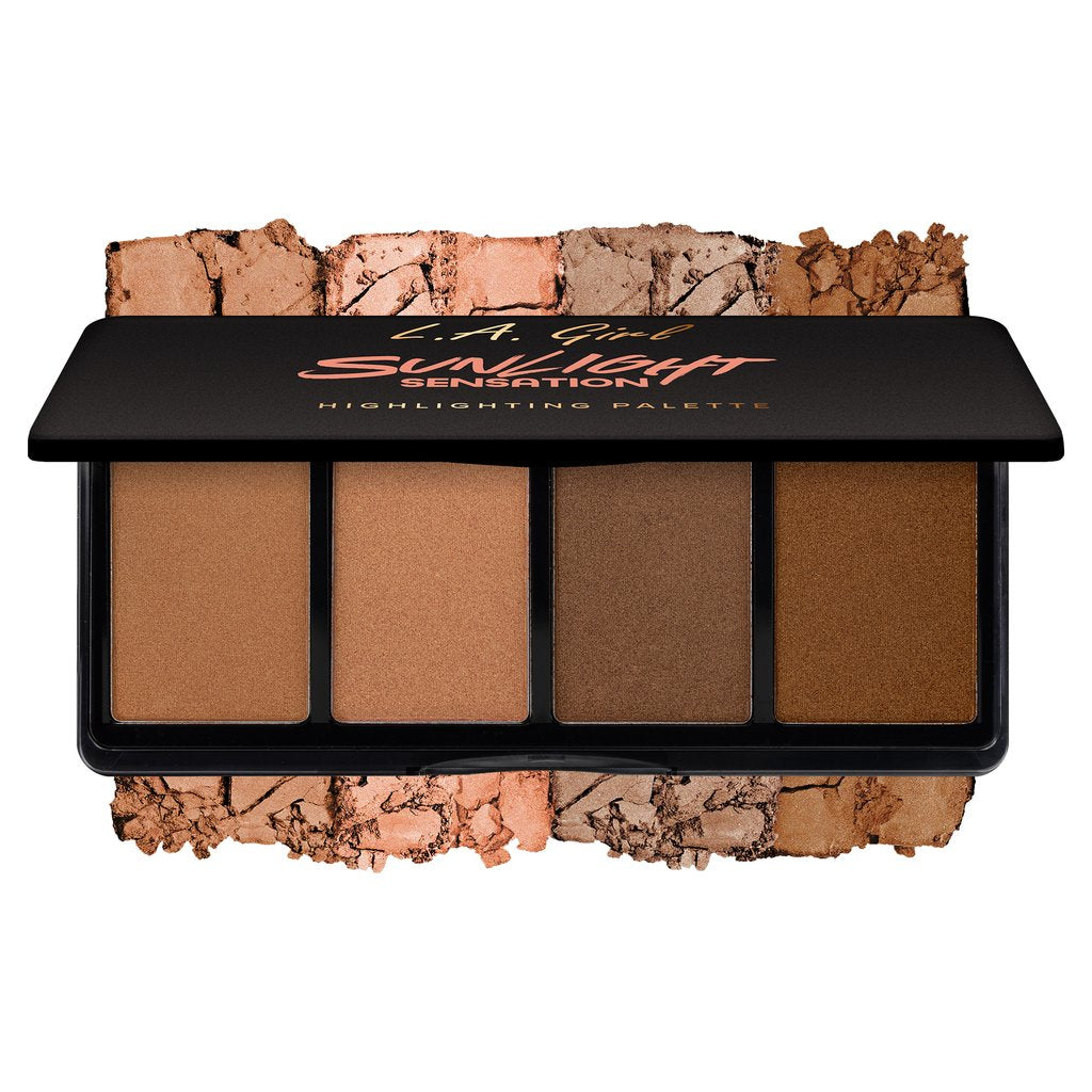 L.A. GIRL Fanatic Highlighting Palette - Sunlight Sensation 