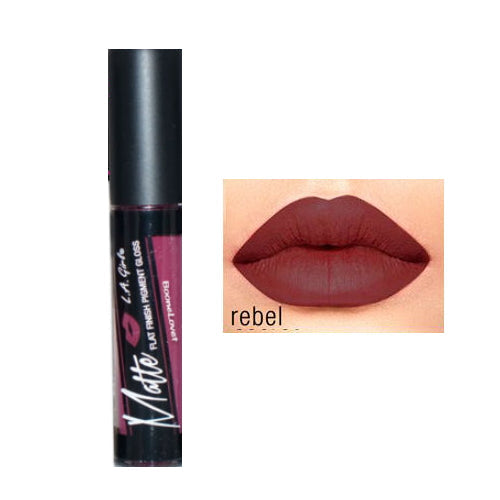 L.A. GIRL Matte Pigment Gloss - Rebel 