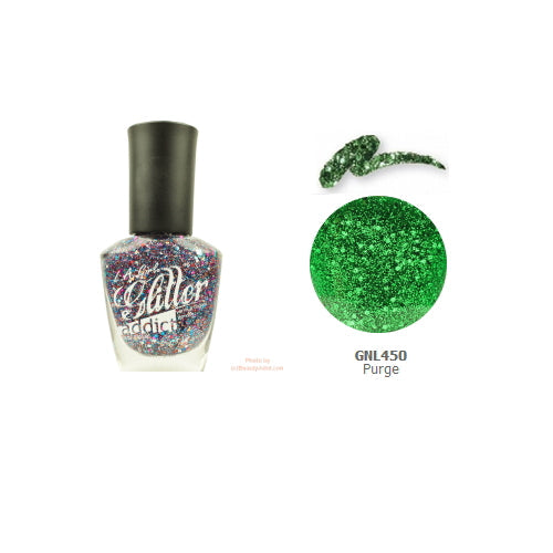 LA GIRL Glitter Addict Polish - Purge 