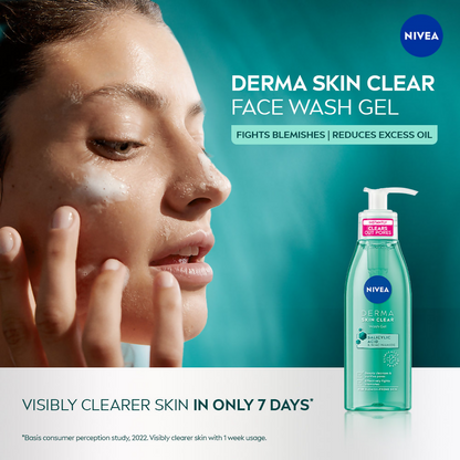 Nivea Derma Skin Clear Face Wash Gel
