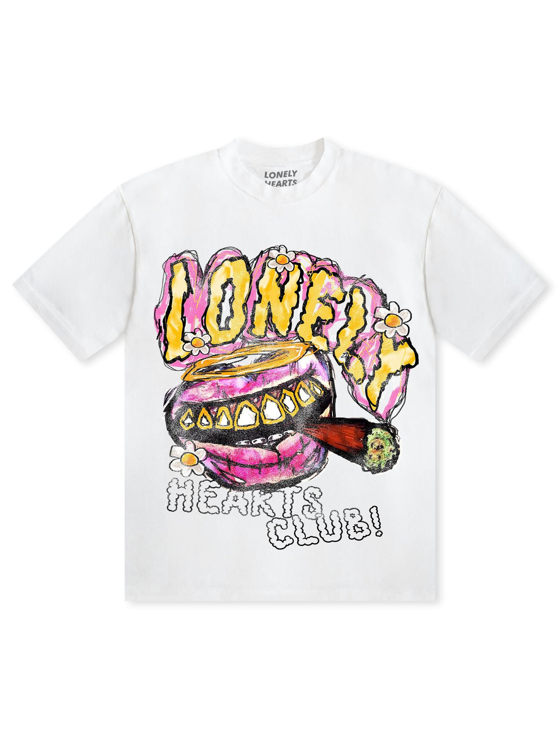 Lonely Hearts Club Rich In Flavor Premium T-Shirt - Off-white by Denim Exchange