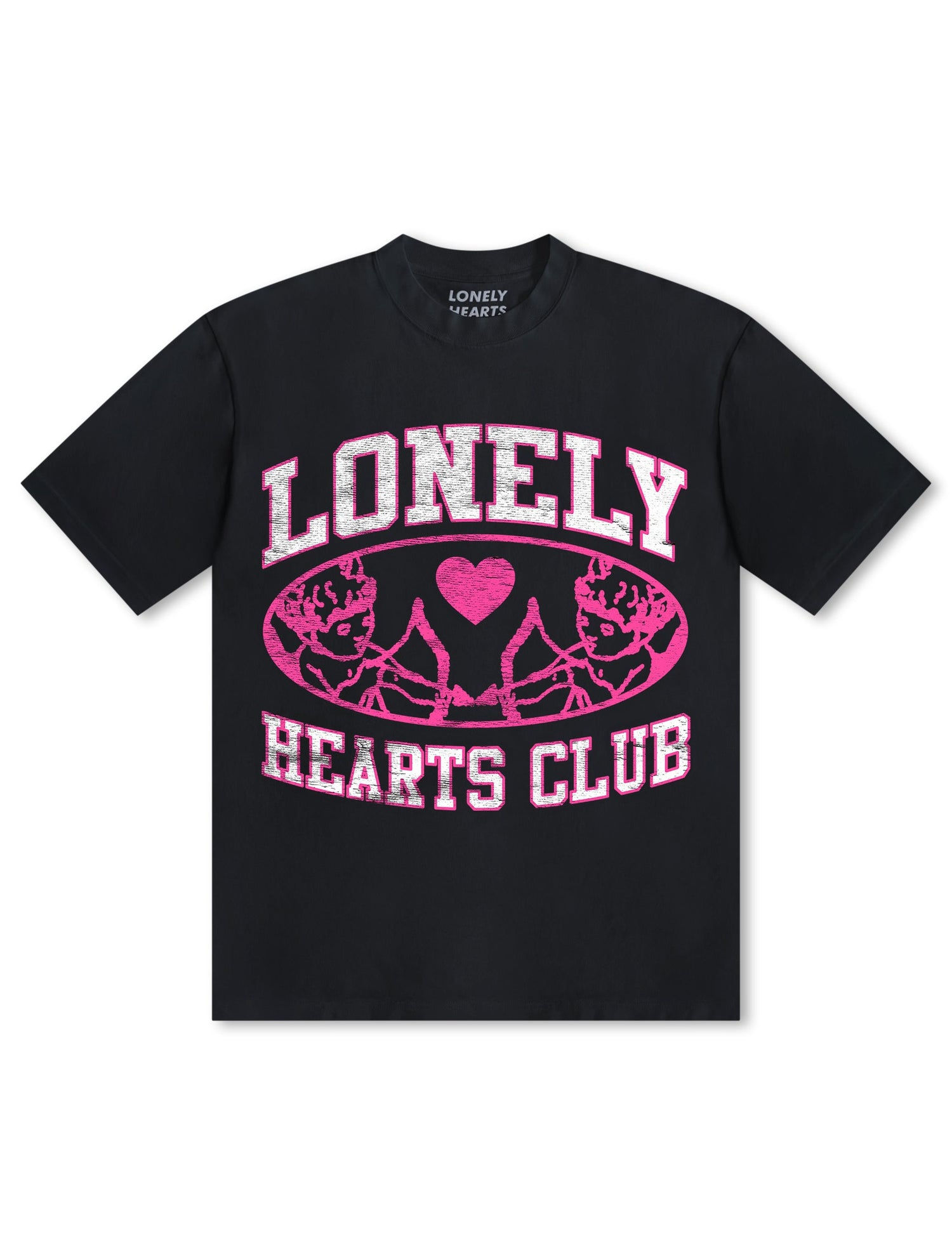 Lonely Hearts Club Cupid De Locke Premium T-Shirt - Black Edge by Denim Exchange