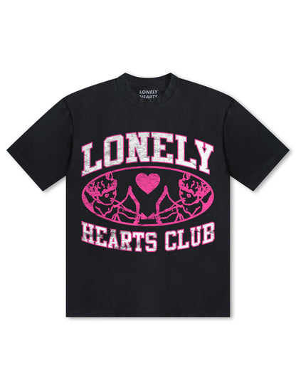 Lonely Hearts Club Cupid De Locke Premium T-Shirt - Black Edge by Denim Exchange