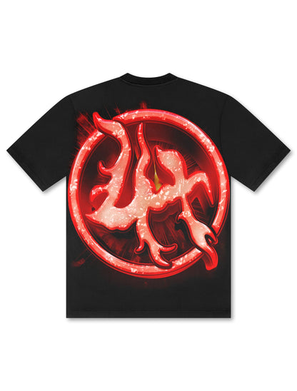 Losthills Born in Chaos Tee - Black by Denim Exchange
