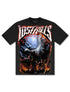 Losthills Fallen Realm Tee - Black by Denim Exchange