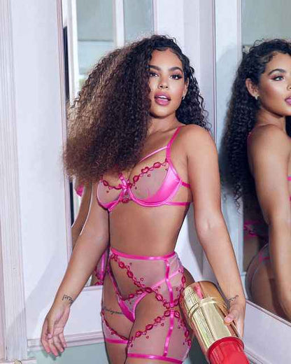 Kiss &amp; Tell 3-Piece Short Set