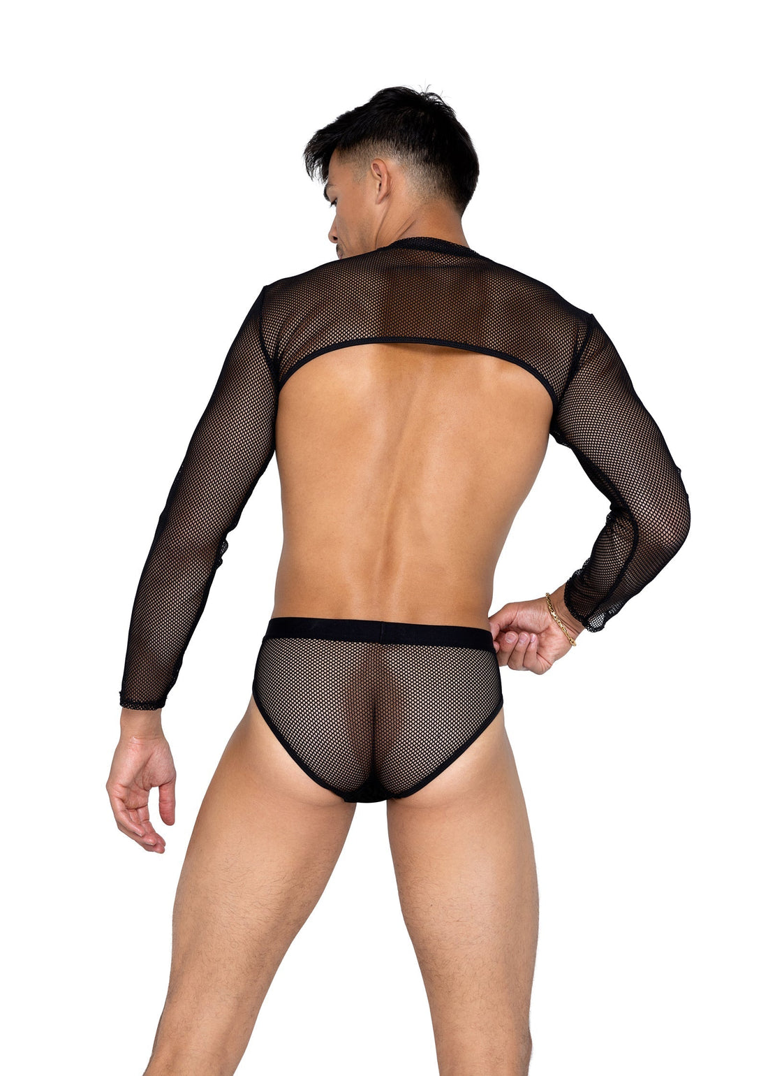 Mens X-Posed Crop Top 