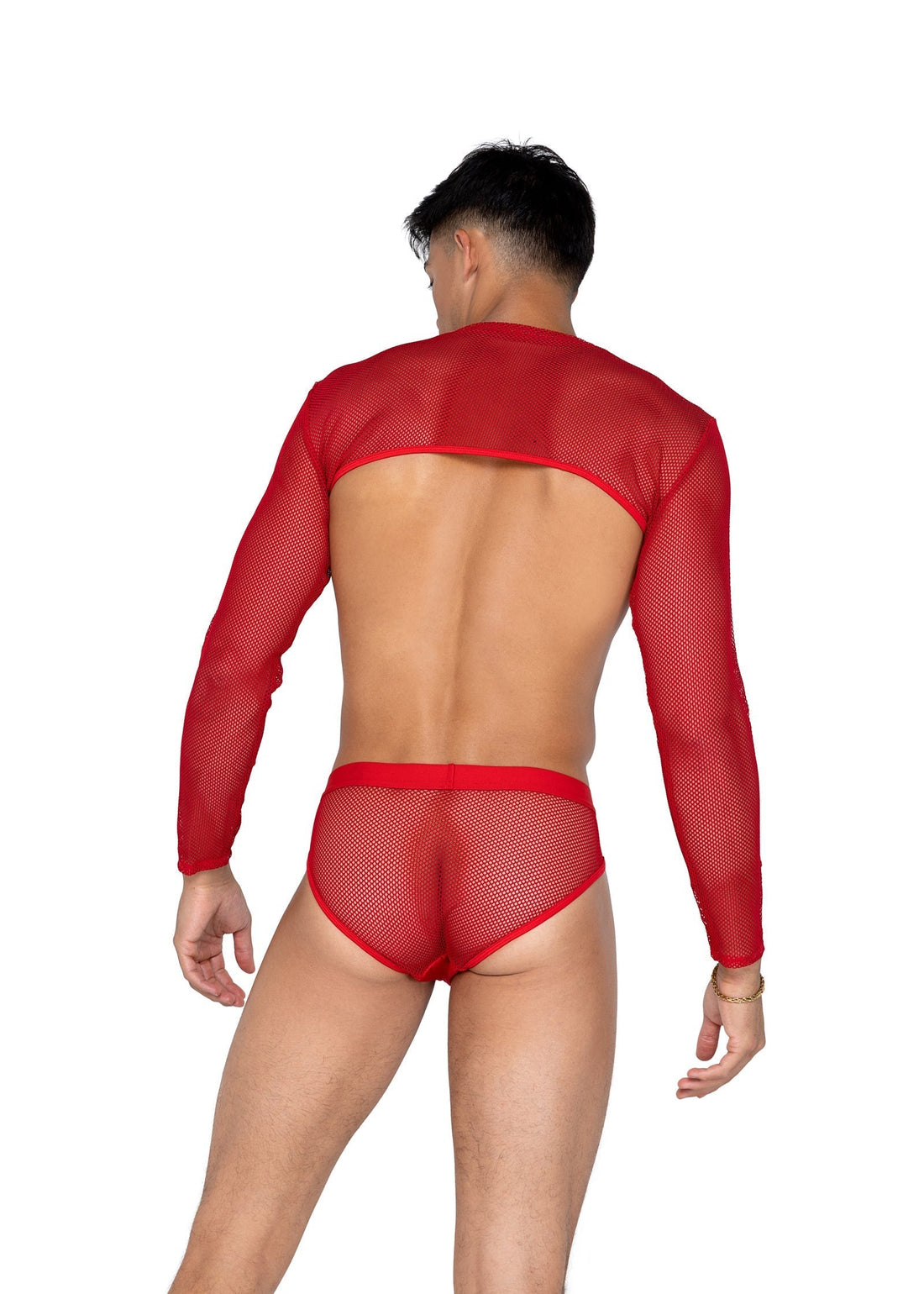 Mens X-Posed Crop Top 