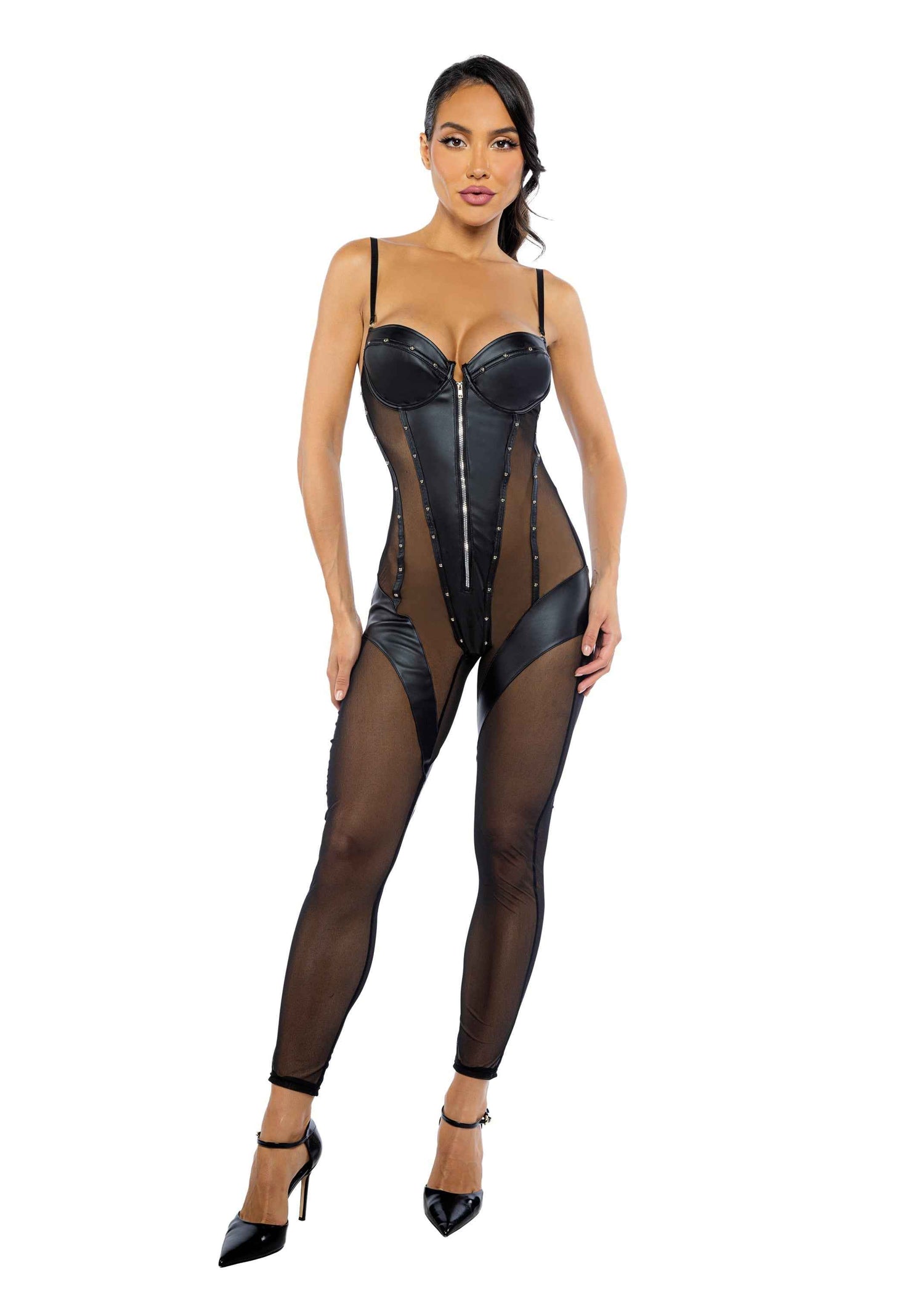 Lust &amp; Leather Catsuit