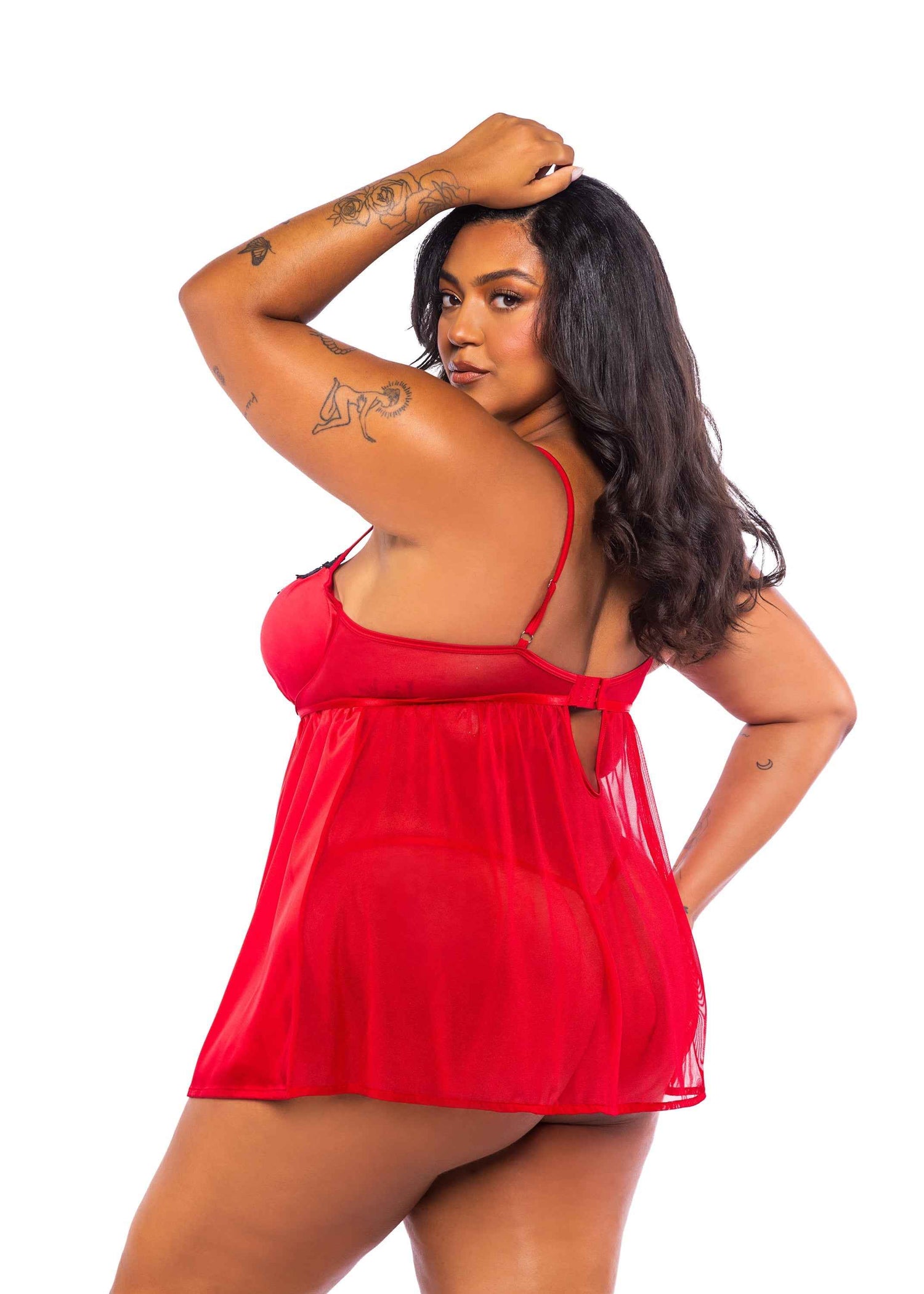 Love &amp; Lust Babydoll 2-Piece Set