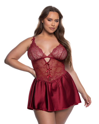 Paradise Dream Babydoll 2-Piece Set by Rave Fix