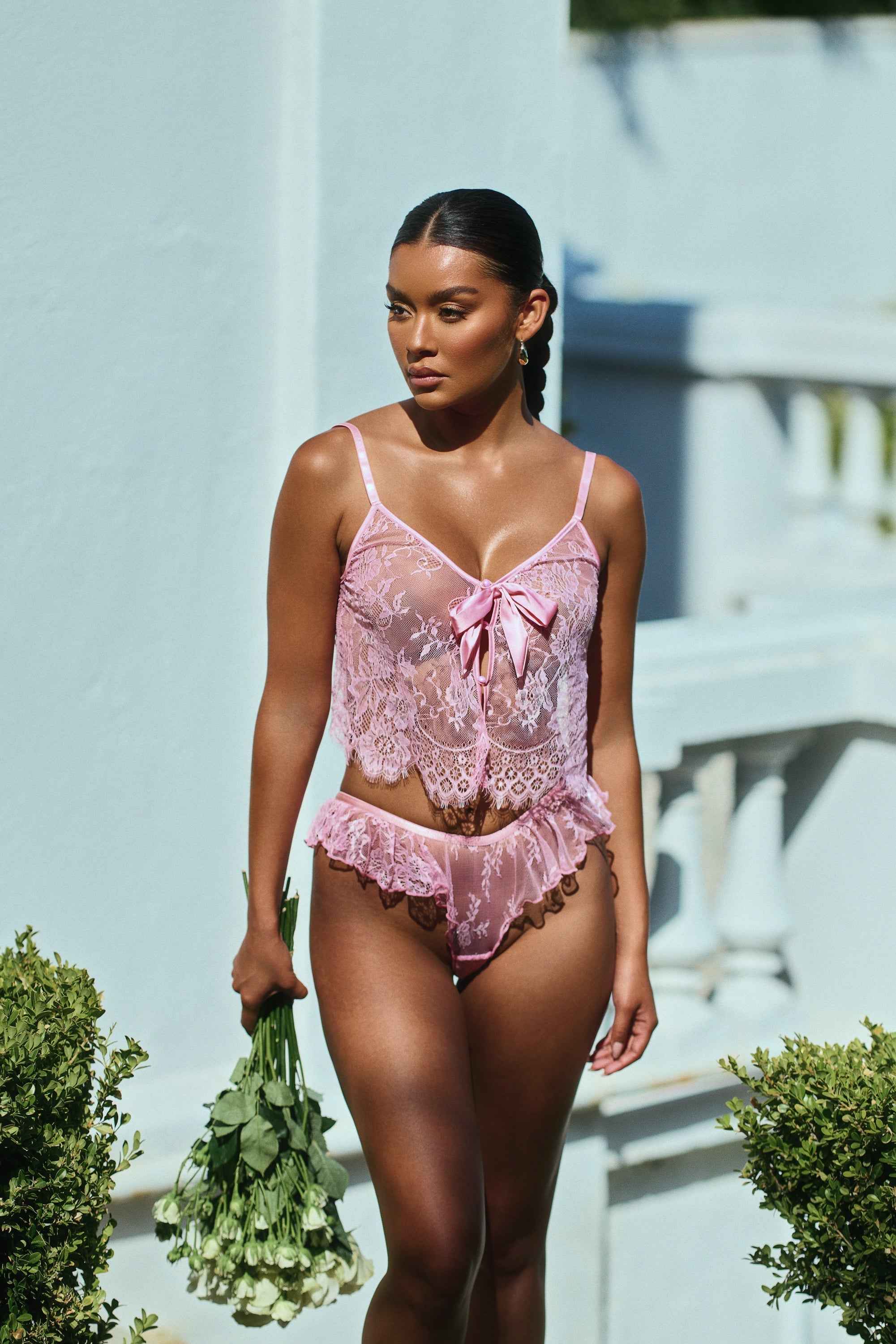 Lace Essentials Cami 2-Piece Set