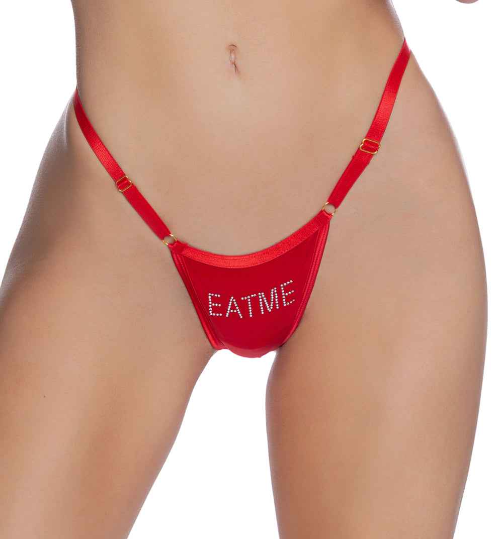 Eat Me Bling Thong