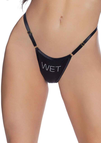 Wet Bling Thong