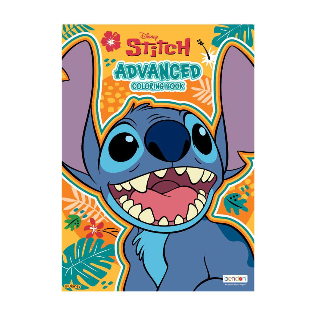 Disney Stitch Advanced Coloring Book by Farmacias Savia