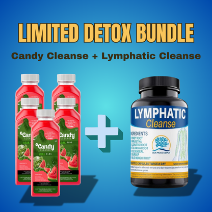 LIMITED DETOX BUNDLE: Candy Cleanse + Lymphatic Cleanse — Full Body Reset Duo by Seamoss depot