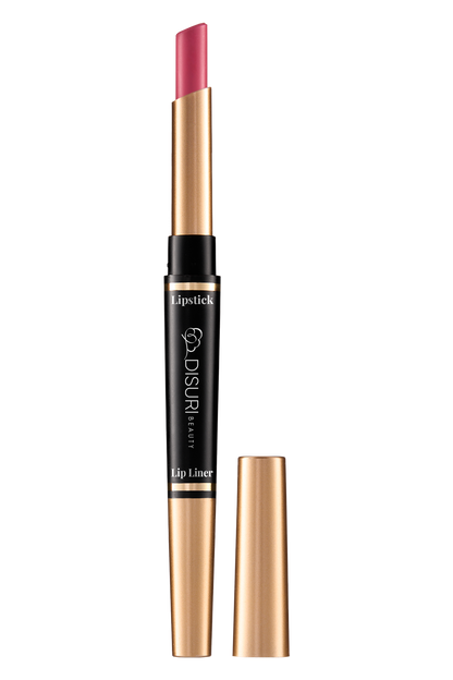 DISURI Beauty 2-in-1 Liquid Lipstick &amp; Lip Liner Kit - Pink Sugar (