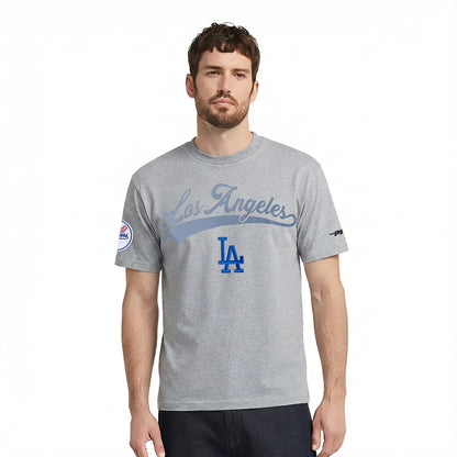 Pro Standard LA Dodgers Living Large Tee - Gray by Denim Exchange