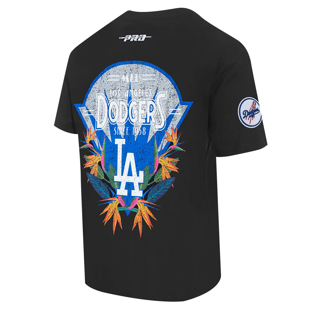 Pro Standard Los Angeles Dodgers Paradise Tee - Black by Denim Exchange